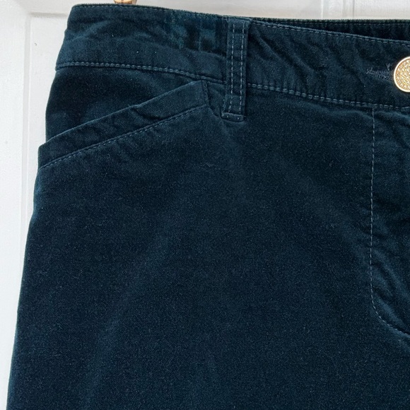 •Chico's• Jade Green Velveteen Pants - Size 10 (Chico’s 1.5) - Picture 7 of 8